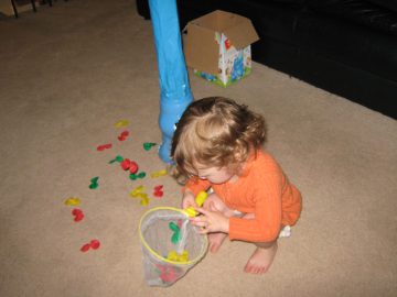 playing child