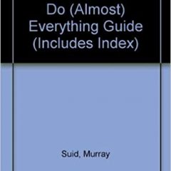 blue book cover example for a self published book by Murray Suid titled "The Kids' How to Do(Almost) Everything Guide (Includes Index)