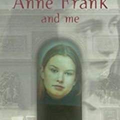grey book cover with photo of a young teen woman and a silhouette of a woman from the 1920's Anne Frank